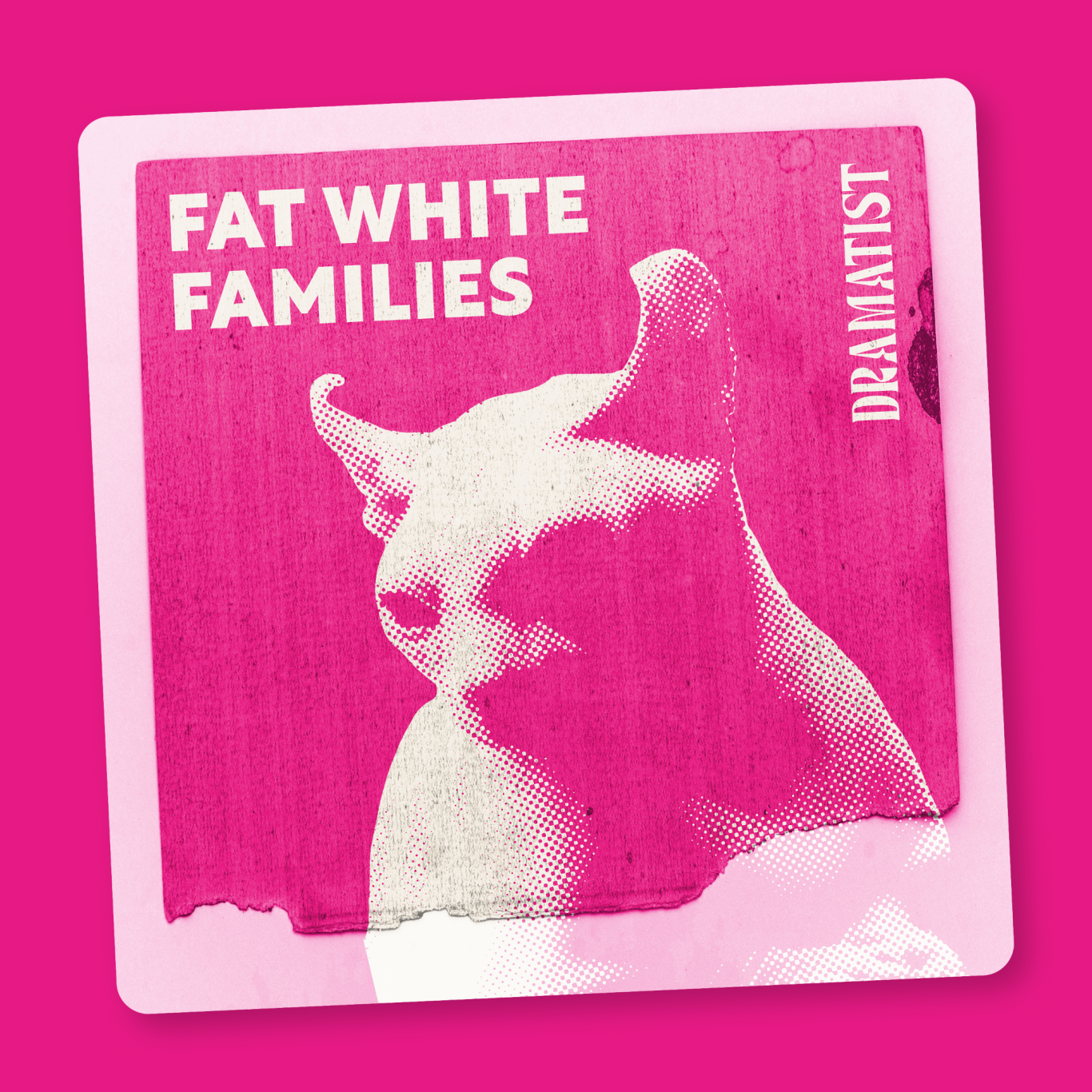 DRAMATIST - Fat White Families SIngle Cover - DRAMATIST Fat White Families